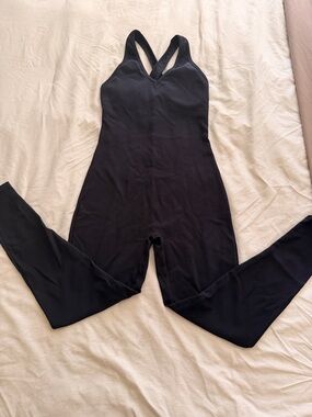 Women’s Black Strappy Jumpsuit